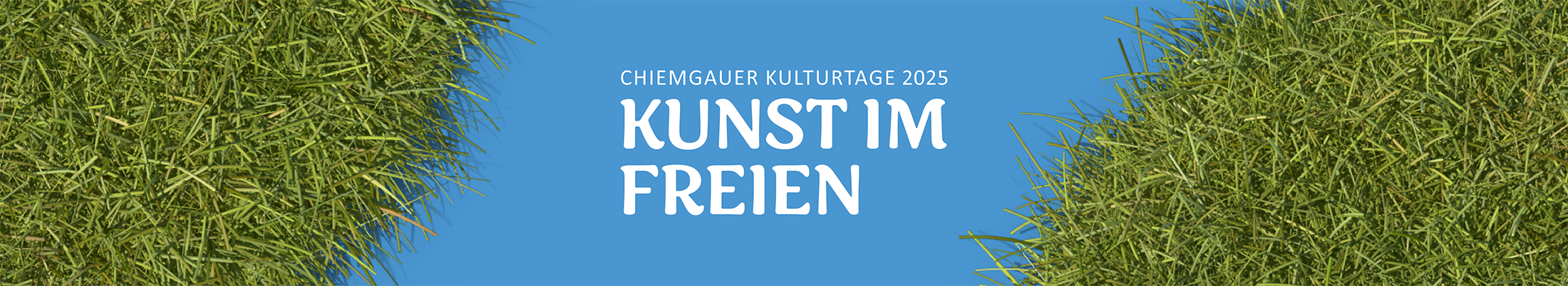 Titelmotiv Chiemgauer Kulturtage 2025: Kunst im Freien
