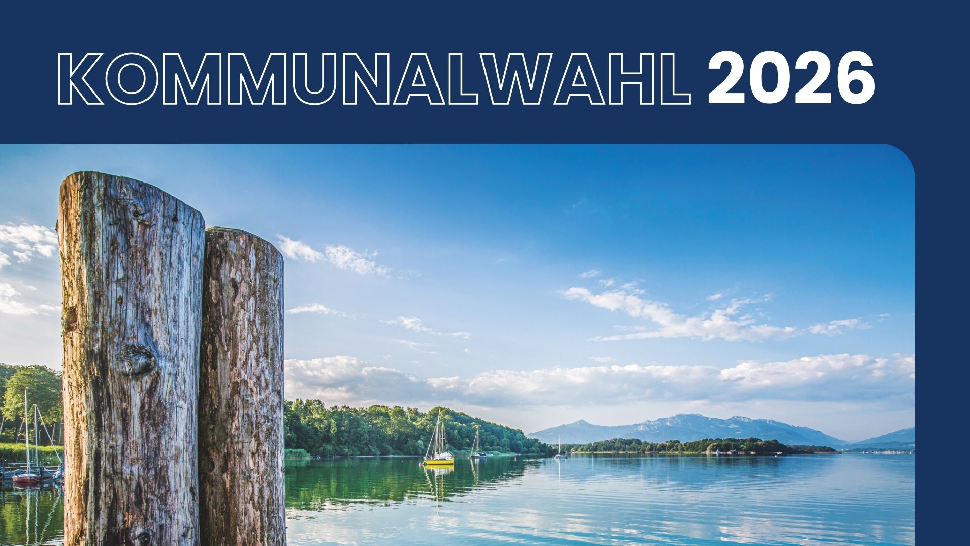 Titelbild Kommunalwahl 2026 im Landkreis Traunstein