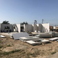 Bau der neuen Isolierstation in Qrayeh © Landratsamt Traunstein