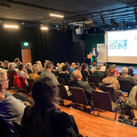 Auftakt im Studio des k1 mit Impulsvorträgen von Anita Thanhofer (nicht im Bild) und Dr. Ralf Weiß (© Landratsamt Traunstein)