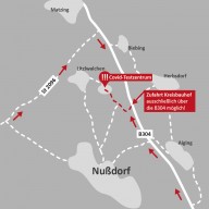 ©Landratsamt Traunstein: Anfahrtsbeschreibung Testzentrum am Kreisbauhof (für angemeldete Patienten).  